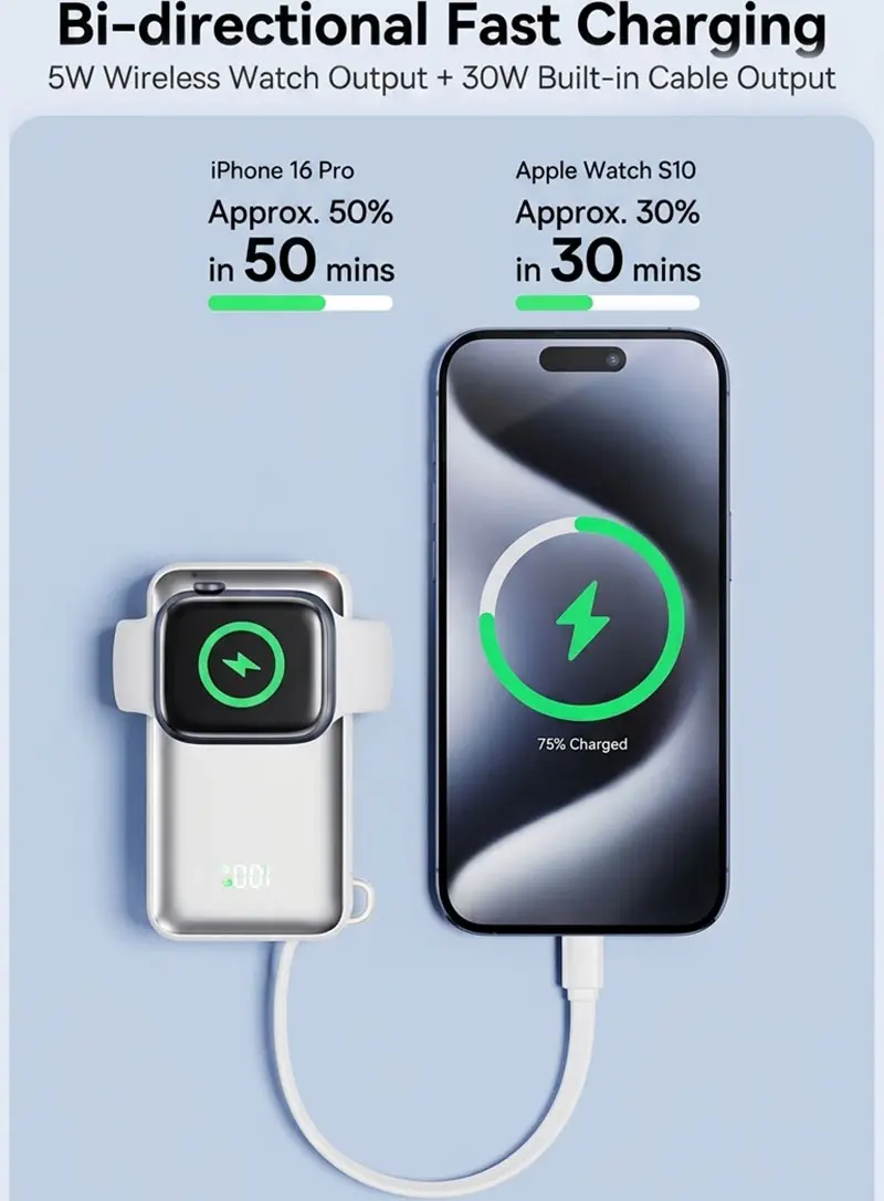 AJ10 3-in-1 power bank 10000mAh product detail 04