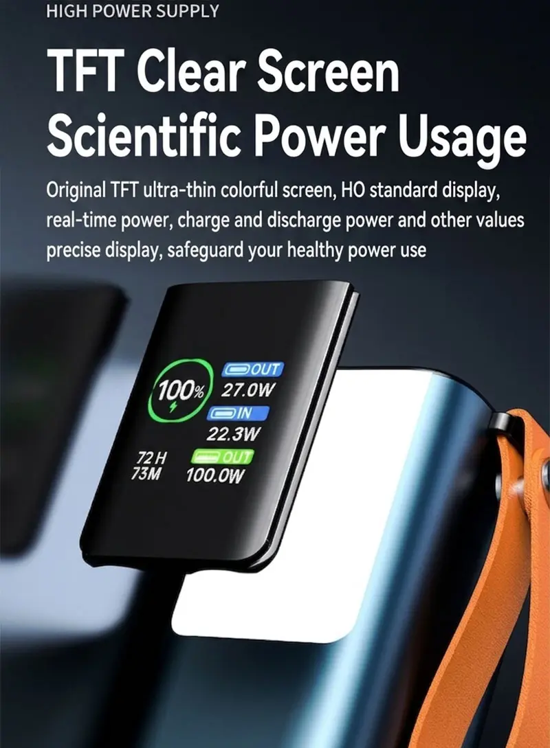 AJ25 TFT display showing input and output power
