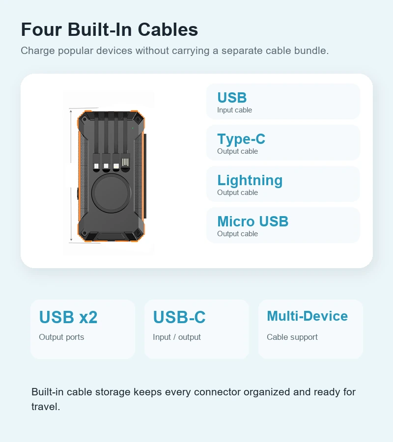 2101D foldable solar power bank product detail 02