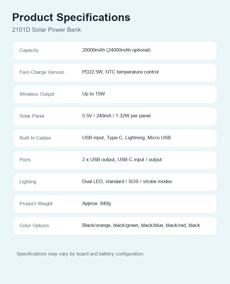 2101D foldable solar power bank product detail 10