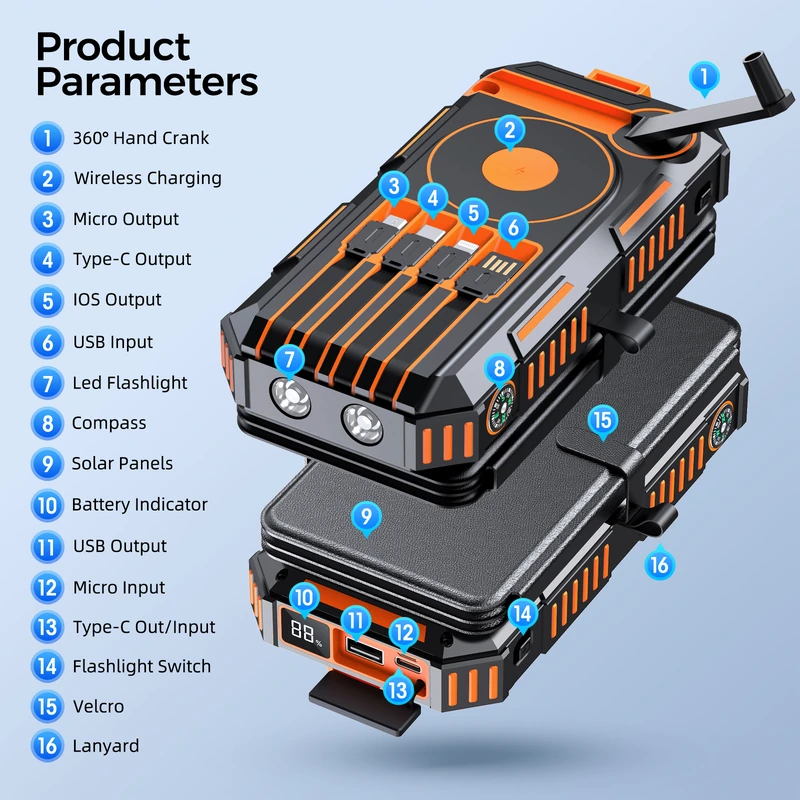 916 power bank color options