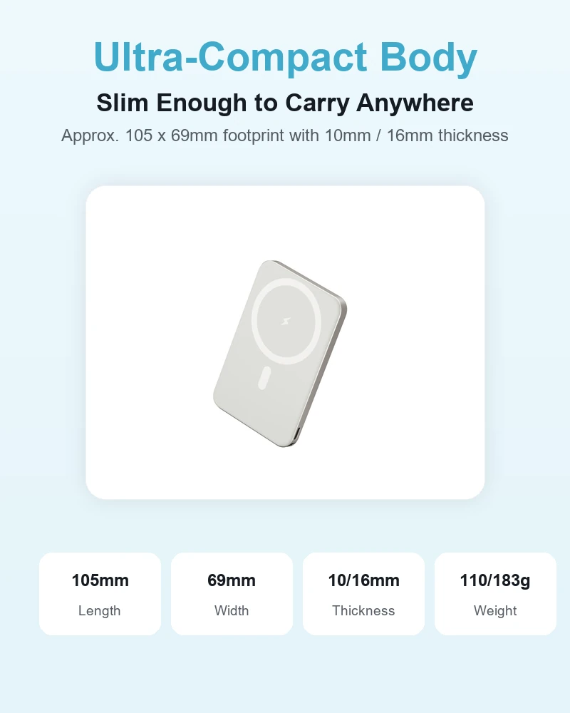 AJ06 compact 10mm and 16mm thickness comparison
