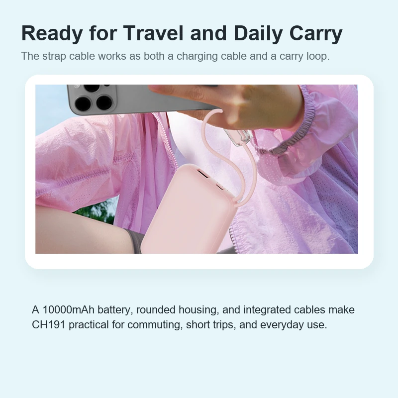 CH191 Power Bank product details