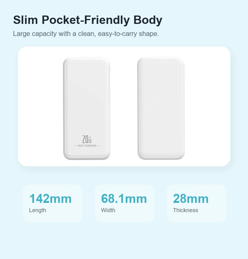 J06 Power Bank product details
