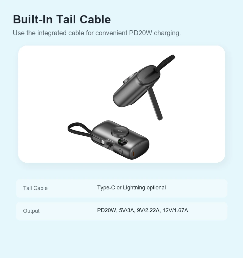 J25 Power Bank product details
