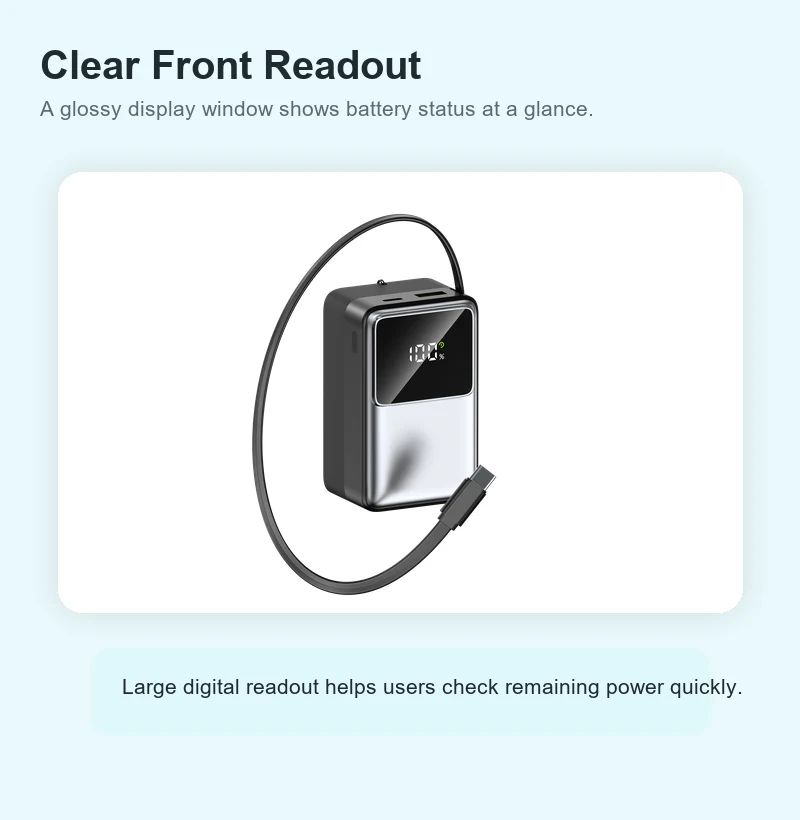 J701 Power Bank product details
