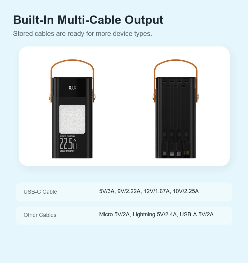 J803 Power Bank product details