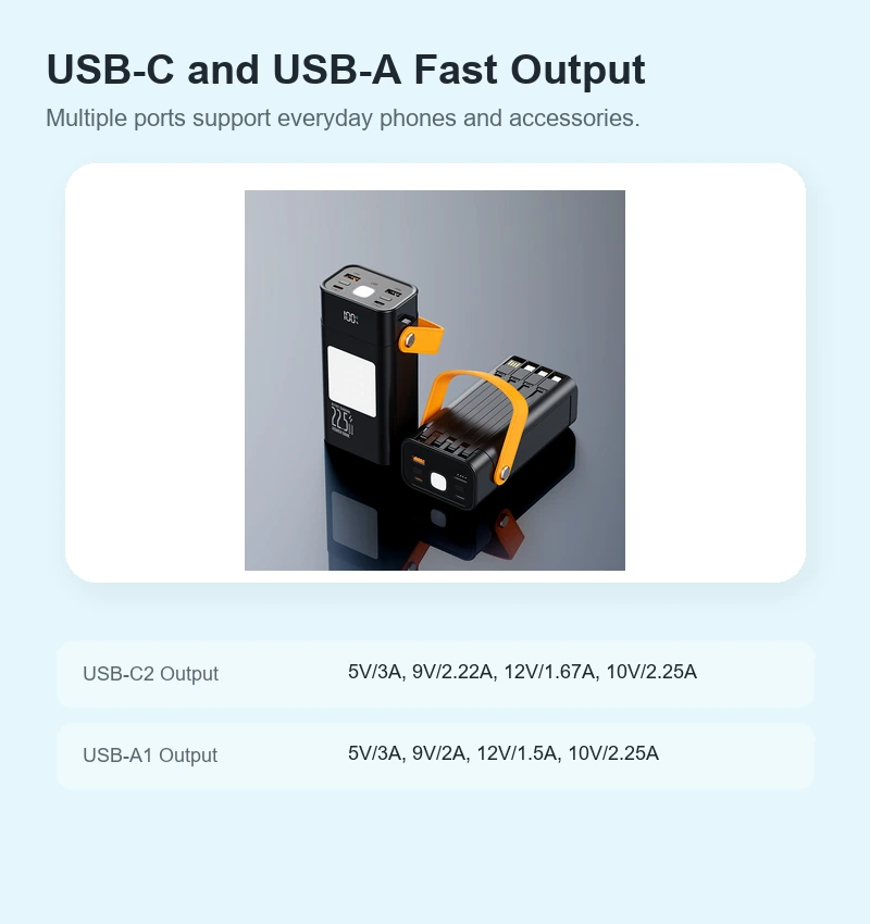 J803 Power Bank product details