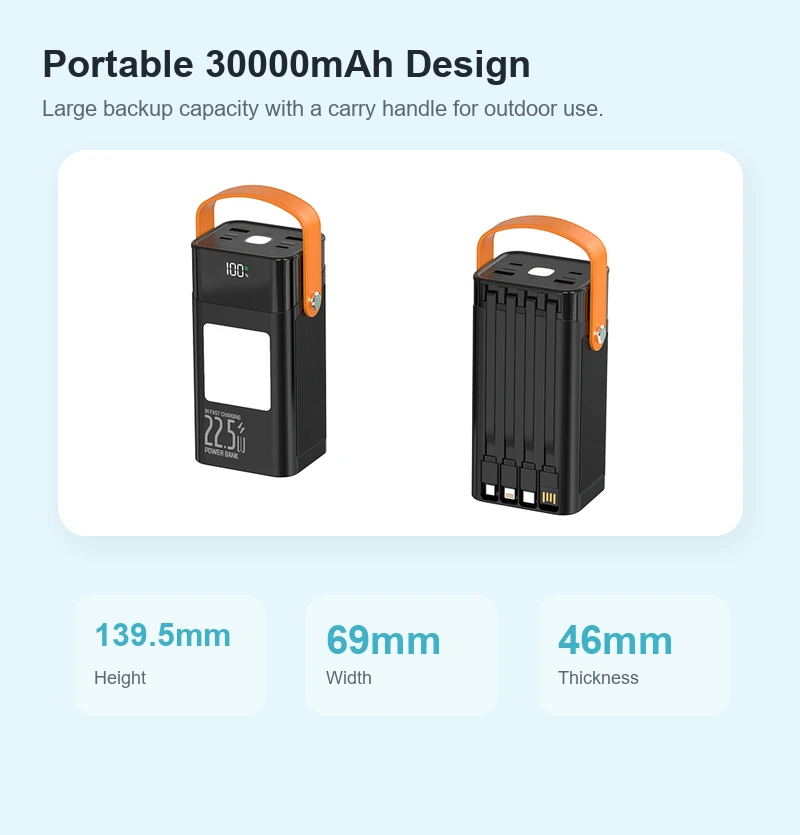 J803 Power Bank product details