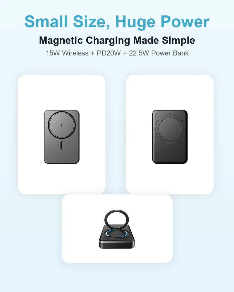AJ05 Wireless Power Bank product details