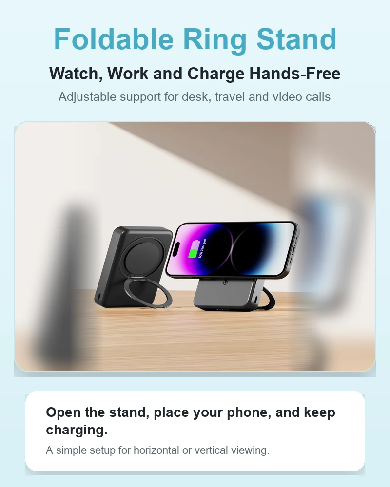 AJ05 Wireless Power Bank product details