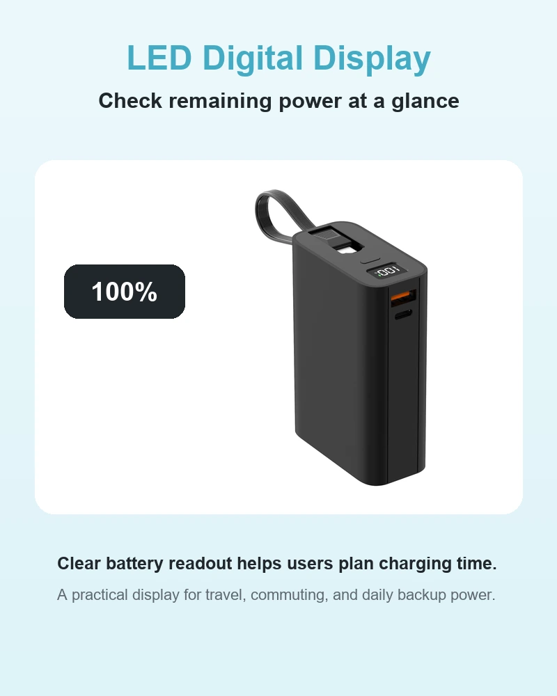 AJ08 Power Bank product details