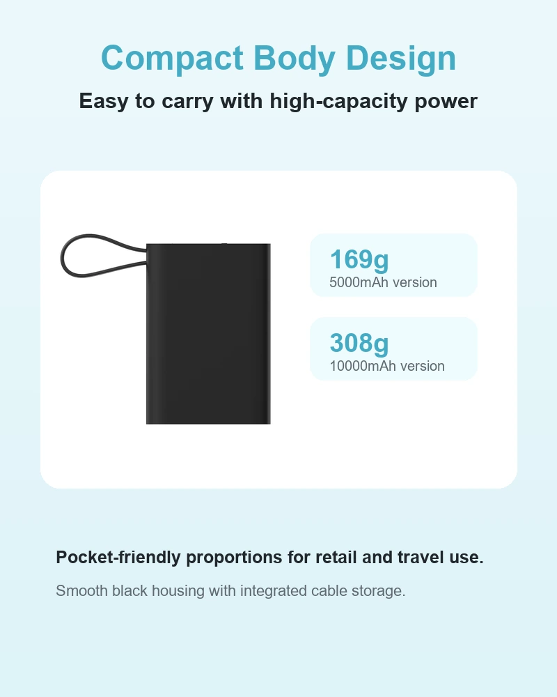 AJ08 Power Bank product details