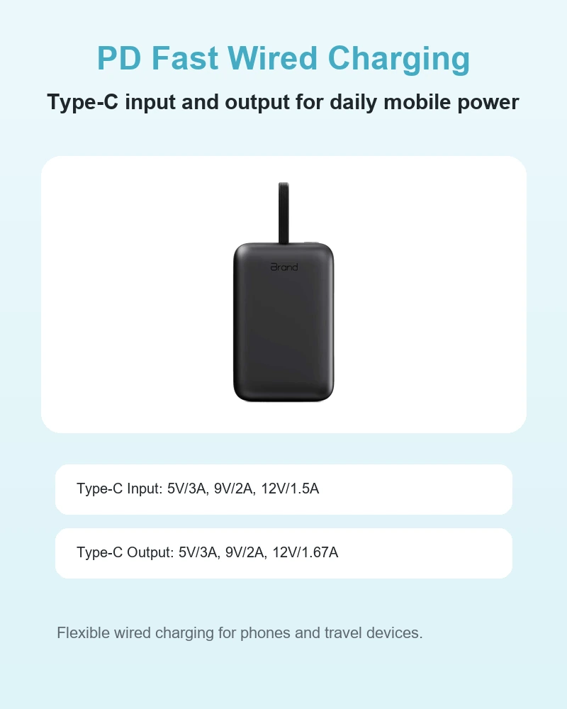 AJ12 Power Bank product details