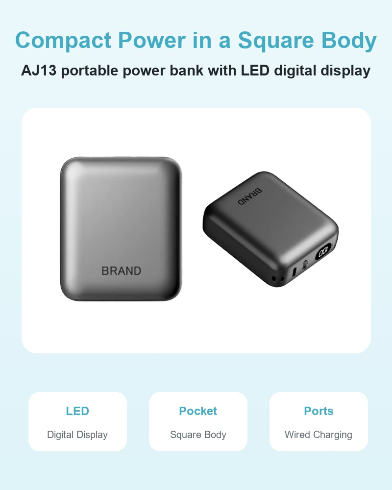 AJ13 Power Bank product details