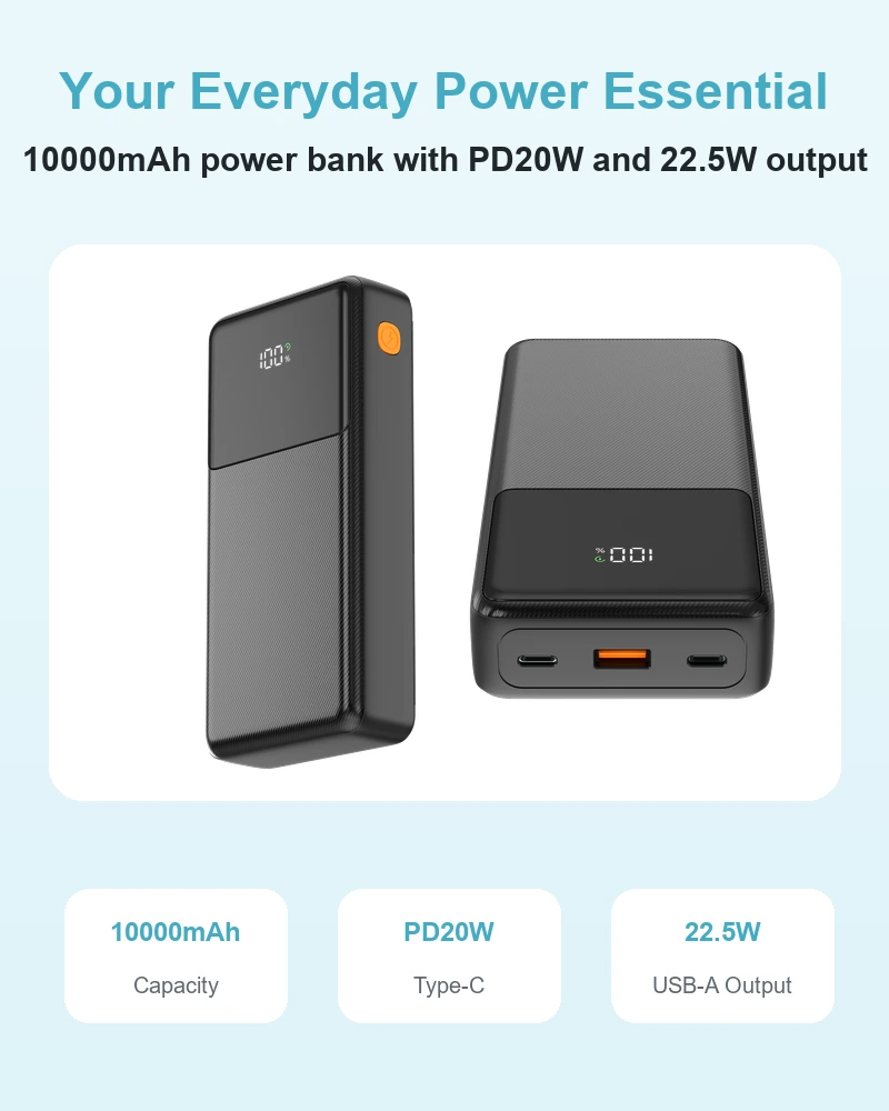 AJ15 Power Bank product details