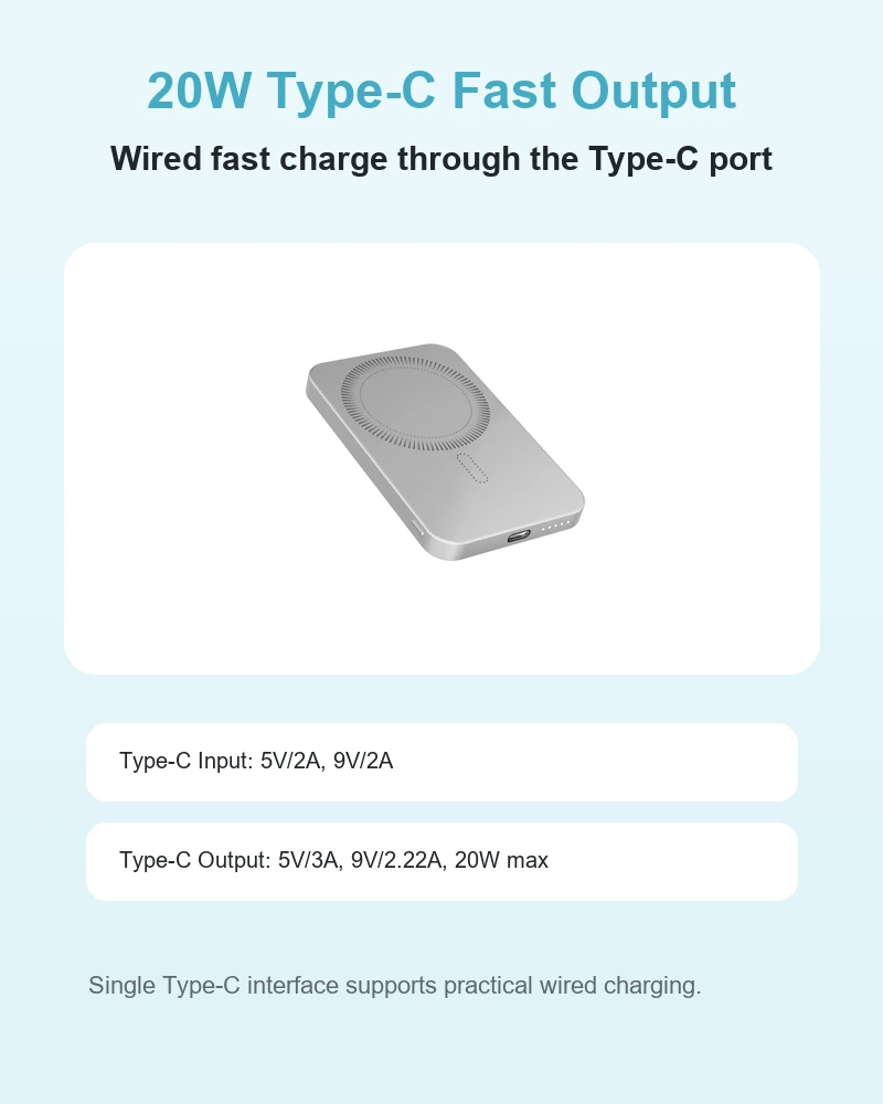 AJ16 Power Bank product details