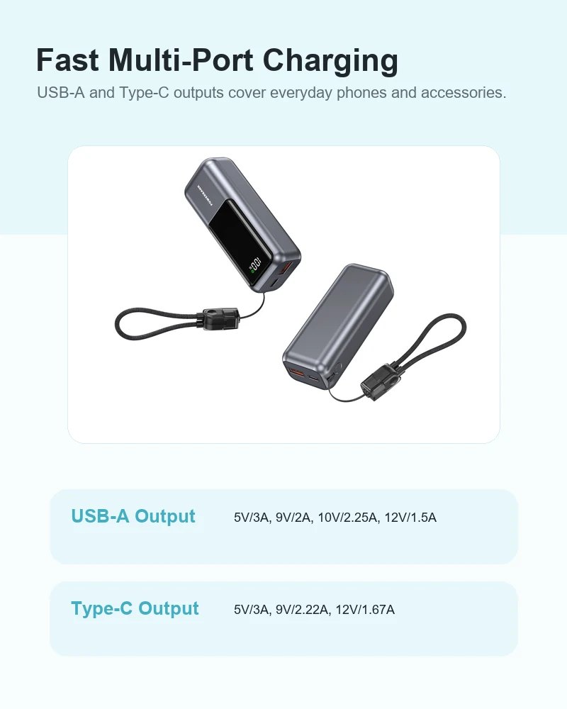 AJ26 Power Bank product details