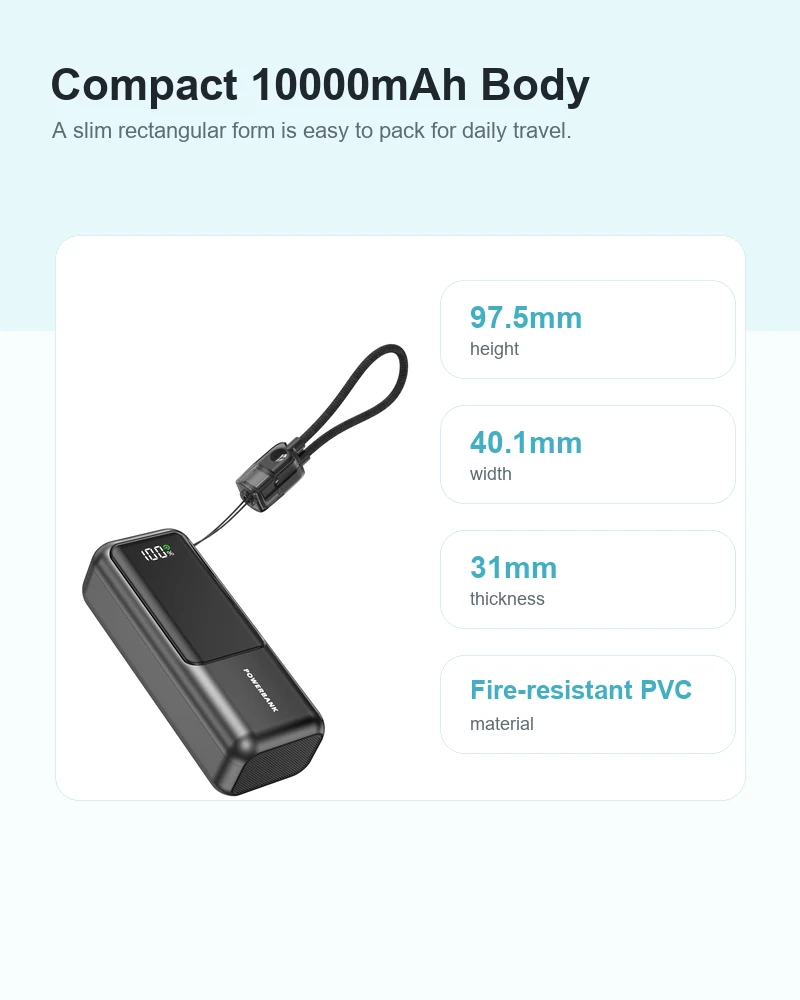 AJ26 Power Bank product details