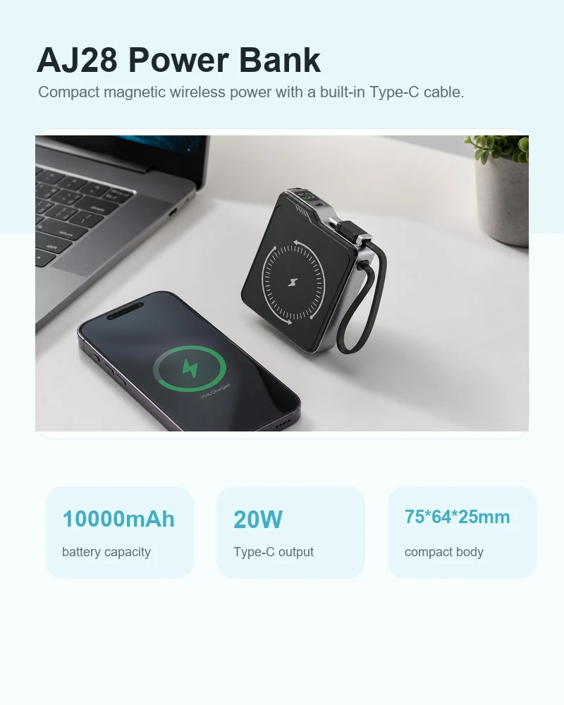 AJ28 Power Bank product details