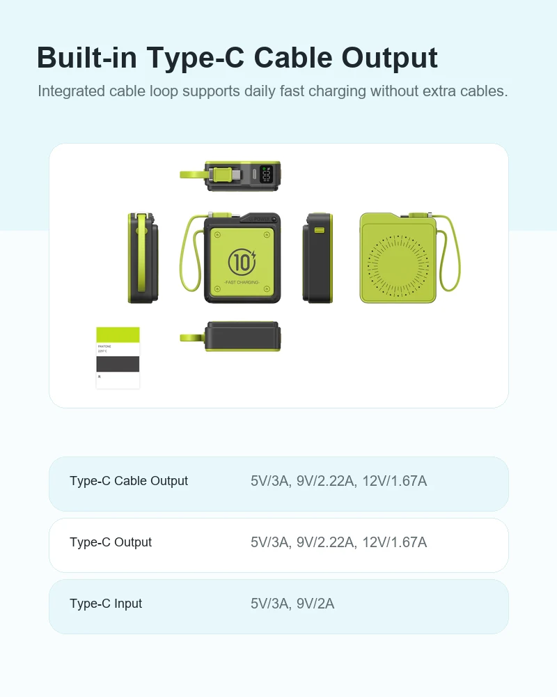 AJ28 Power Bank product details