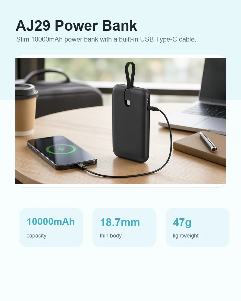 AJ29 Power Bank product details