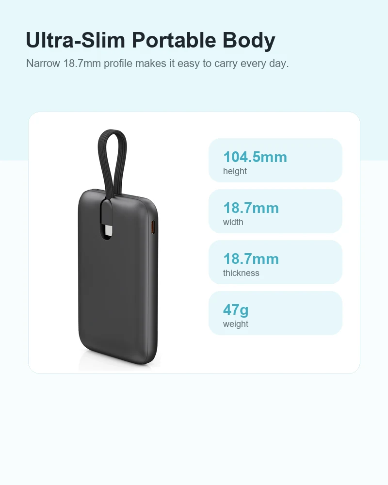 AJ29 Power Bank product details