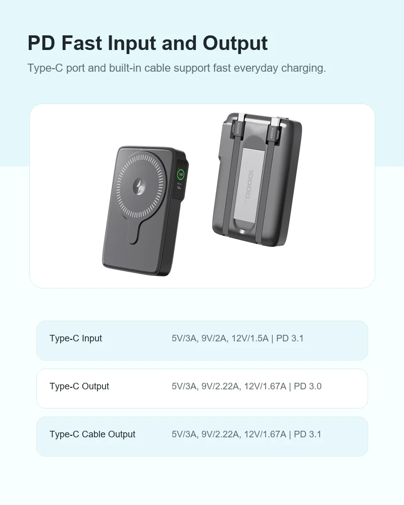 AJ30 Power Bank product details
