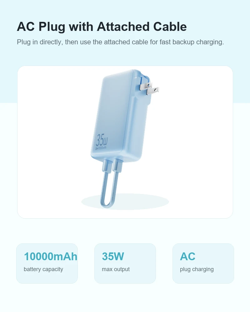 AJ38 Power Bank product details