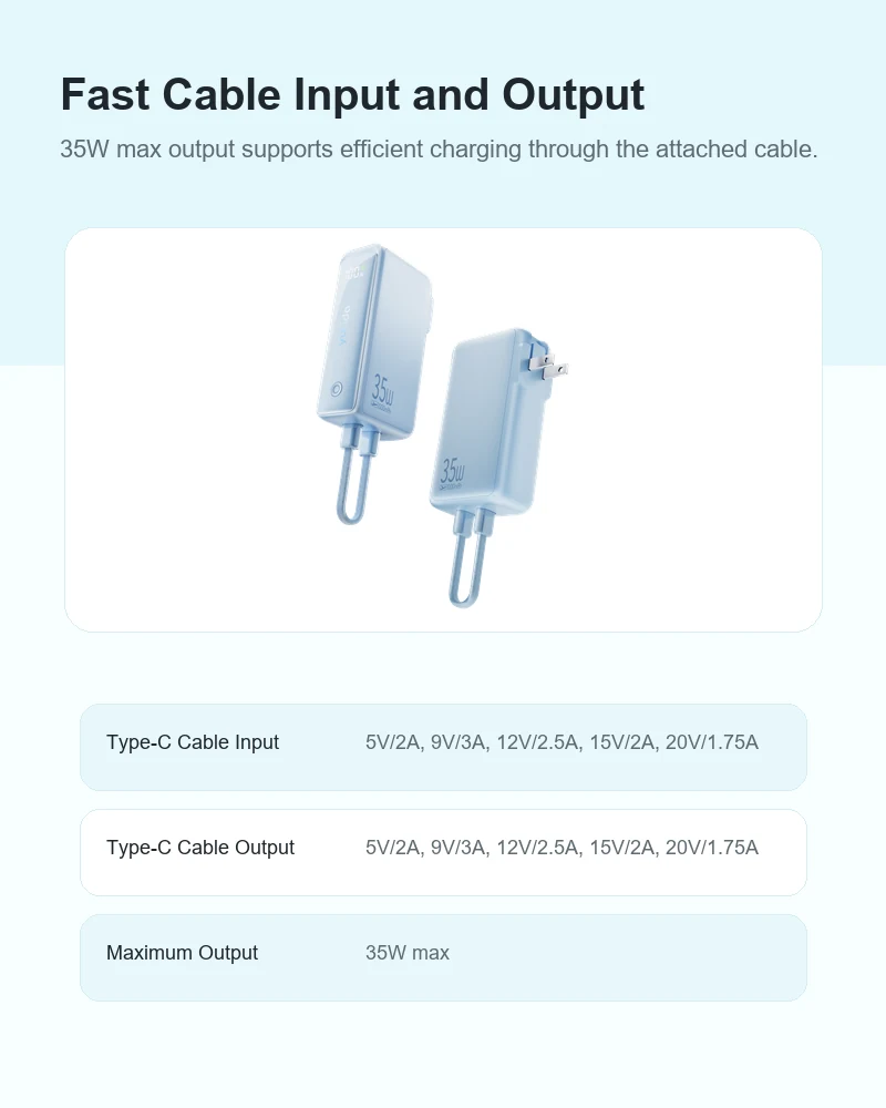 AJ38 Power Bank product details