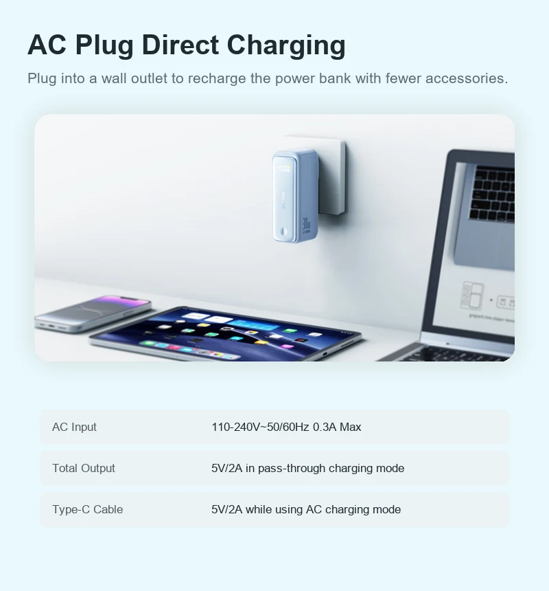 AJ42 Power Bank product details