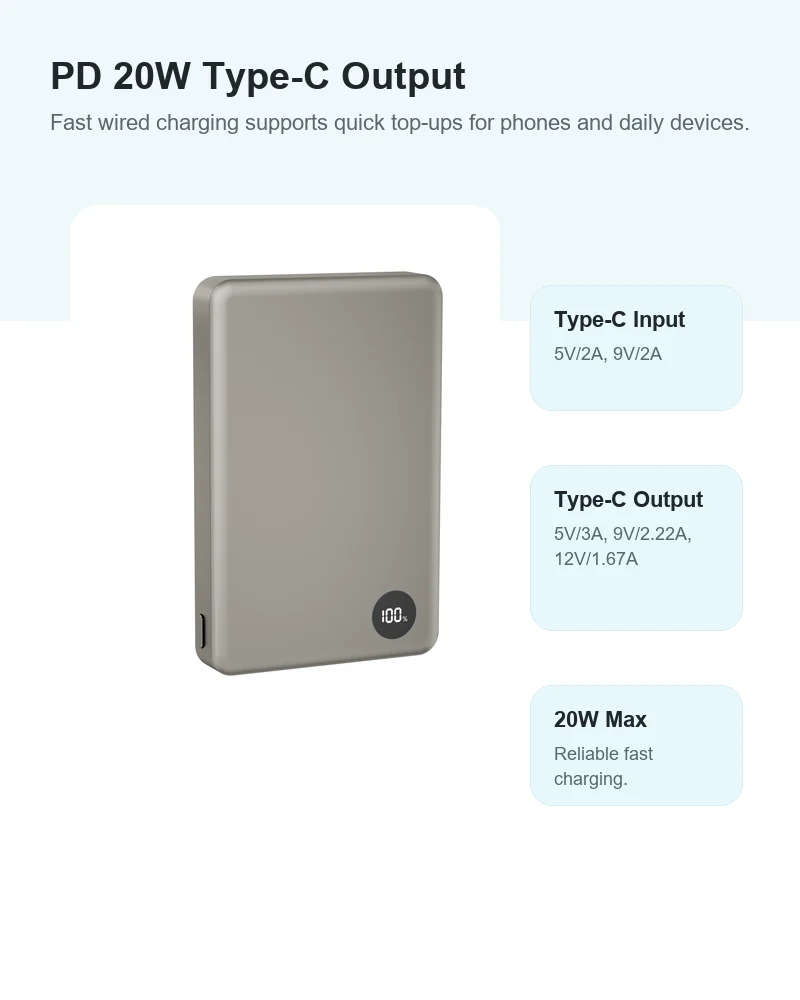 AJ40 Power Bank product details