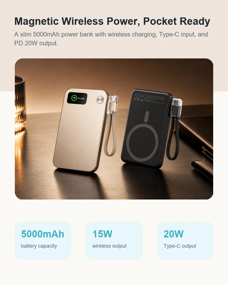 AJ39 Power Bank product details