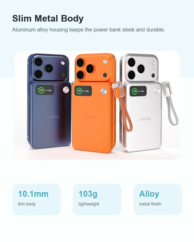 AJ39 Power Bank product details