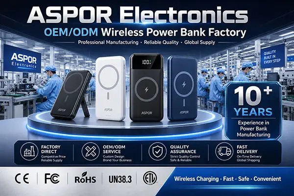 Top 10 Wireless Power Bank Factories in China