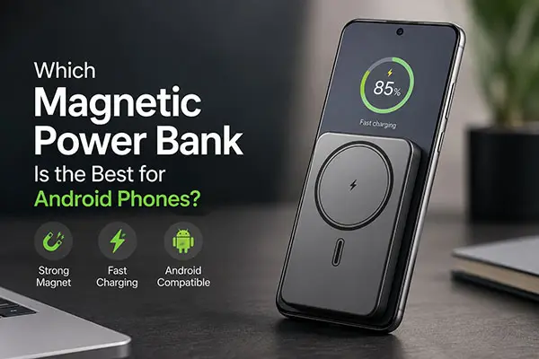 Magnetic Power Bank Is the Best for Android