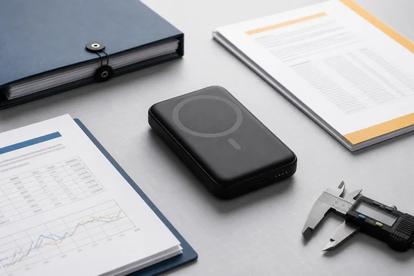 Power bank with compliance reports prepared for US and EU market certification review