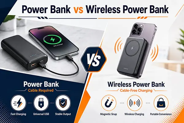 power bank vs wireless power bank